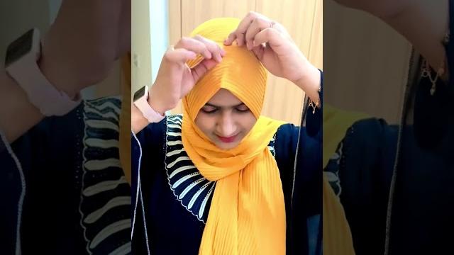 How to get pointed peak hijab? @nazrasdelight #tamil #shorts How to get pointed peak hijab? @nazrasdelight #tamil #shorts