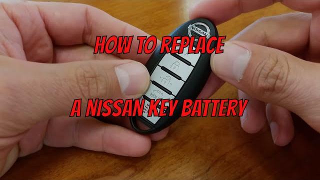 Nissan key fob battery change - how to diy learning tutorials Nissan key fob battery change - how to diy learning tutorials