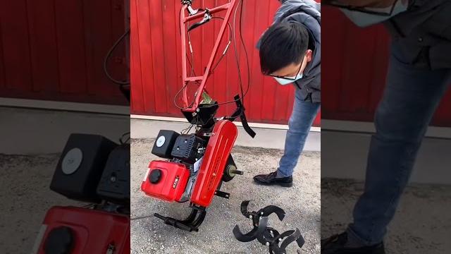 Micro tillage machine cultivator orchard greenhouse management rotary tiller one machine with Micro tillage machine cultivator orchard greenhouse management rotary tiller one machine with
