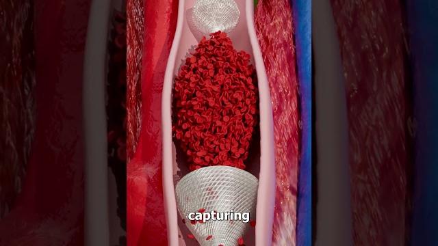 Removing blood clots with vacuum Removing blood clots with vacuum