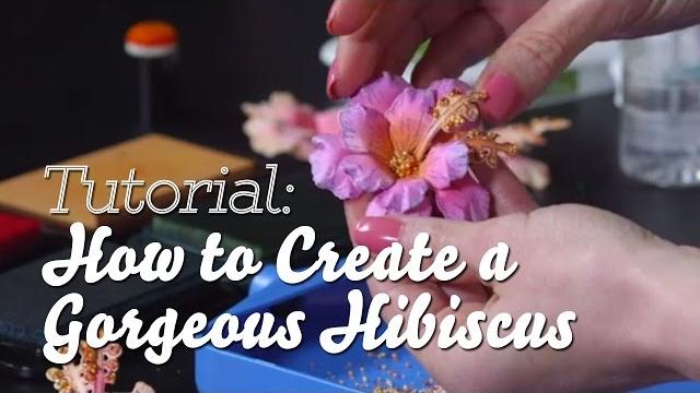 Flower shaping 101: how to create a gorgeous hibiscus flower for cards, papercrafts and scrapbooks Flower shaping 101: how to create a gorgeous hibiscus flower for cards, papercrafts and scrapbooks