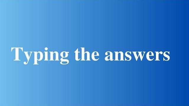Typing the answers #shorts #anki Typing the answers #shorts #anki