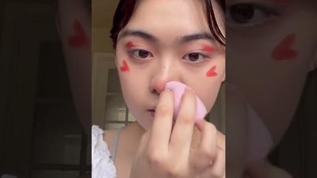 Viral douyin blush trend: yes or no? #koreanmakeup Viral douyin blush trend: yes or no? #koreanmakeup