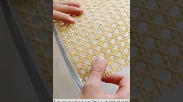 Diy woven rattan vase Diy woven rattan vase