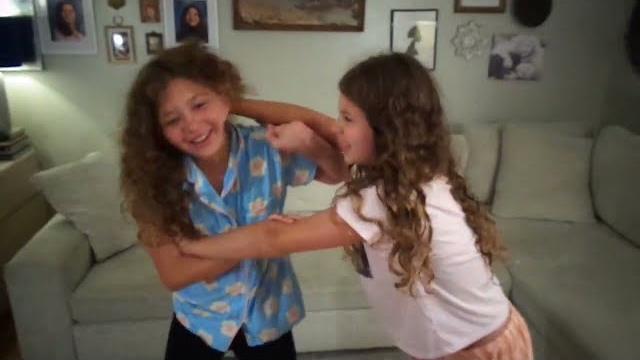 Sister wrestling Sister wrestling