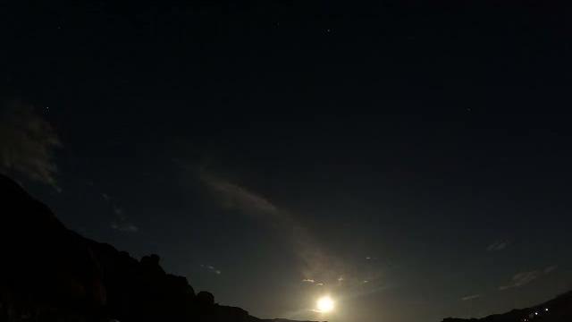 Beautiful moonrise over a utah mesa Beautiful moonrise over a utah mesa
