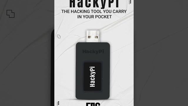 Hackypi - the hacking tool you carry in your pocket Hackypi - the hacking tool you carry in your pocket