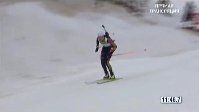 Биатлон чемпионат мира 2009 (пхенчхан) масс старт женщины Биатлон чемпионат мира 2009 (пхенчхан) масс старт женщины