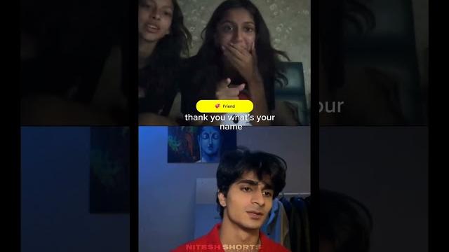 Omegle girls reaction ️ Omegle girls reaction ️