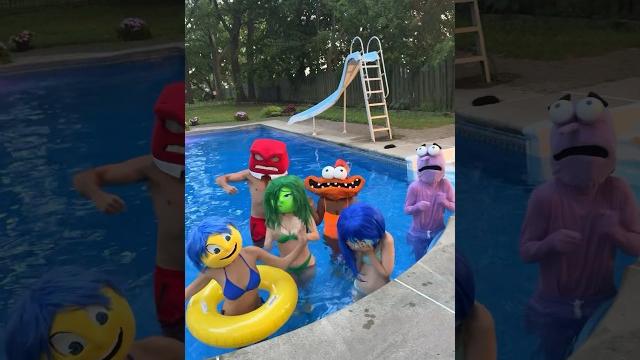 Inside out 2 pool party! Inside out 2 pool party!