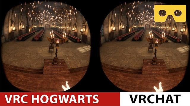 Vrchat: vrc hogwarts world - vr sbs 3d video Vrchat: vrc hogwarts world - vr sbs 3d video