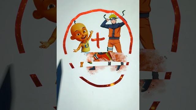 Upin x naruto #upinipin #naruto #anime Upin x naruto #upinipin #naruto #anime