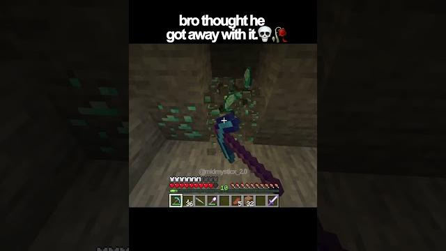 Bro thought he got away with it. Bro thought he got away with it.