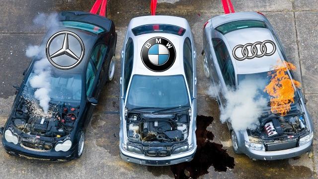 I blew up a bmw, audi & merc: which lasted longest? I blew up a bmw, audi & merc: which lasted longest?