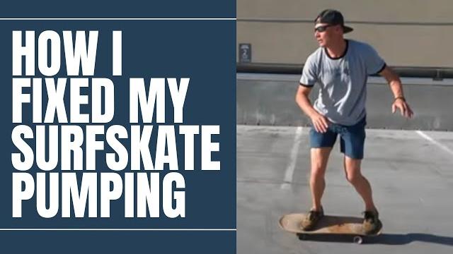 How i fixed my surfskate pump, stance, & posture How i fixed my surfskate pump, stance, & posture