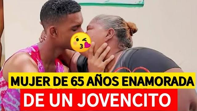 Doña iris de 65 años casada con un jovencito dice que lo ama con todo su corazón hay amor o chapeo.? Doña iris de 65 años casada con un jovencito dice que lo ama con todo su corazón hay amor o chapeo.?