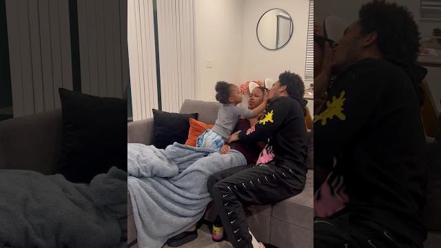Daughter doesn’t like dad kissing her mom #shorts Daughter doesn’t like dad kissing her mom #shorts
