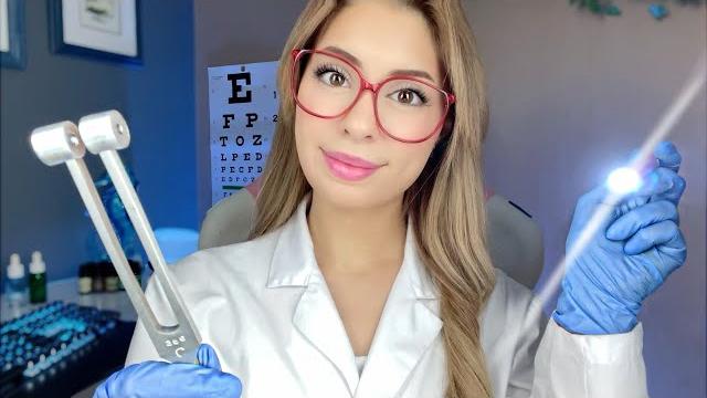 Asmr the most detailed cranial nerve exam you've seen doctor roleplay ear, eye exam hearing test Asmr the most detailed cranial nerve exam you've seen doctor roleplay ear, eye exam hearing test
