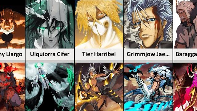 All arrancars revealed in bleach and their resurrection All arrancars revealed in bleach and their resurrection