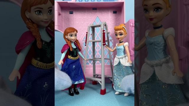 Disney princess frozen elsa and anna | let it go | funny toy story | playset disney best tiktok Disney princess frozen elsa and anna | let it go | funny toy story | playset disney best tiktok