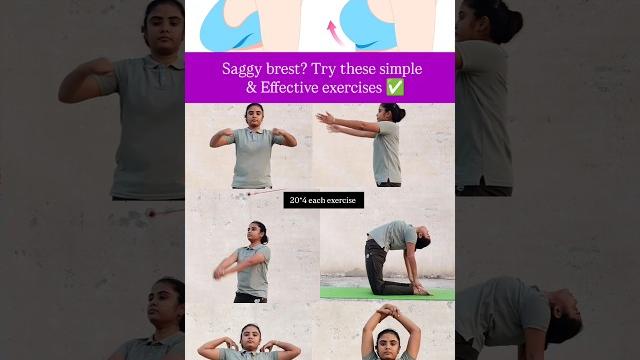"say goodbye to saggy breasts! try these powerful yoga poses ##breastfirming##womenhealth ## "say goodbye to saggy breasts! try these powerful yoga poses ##breastfirming##womenhealth ##