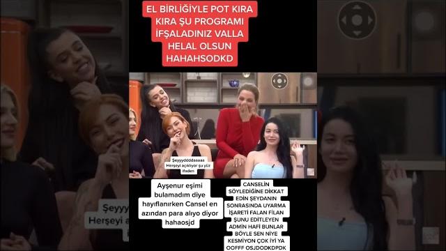 Cansel kısmetse olur u ifşa ediyor Cansel kısmetse olur u ifşa ediyor
