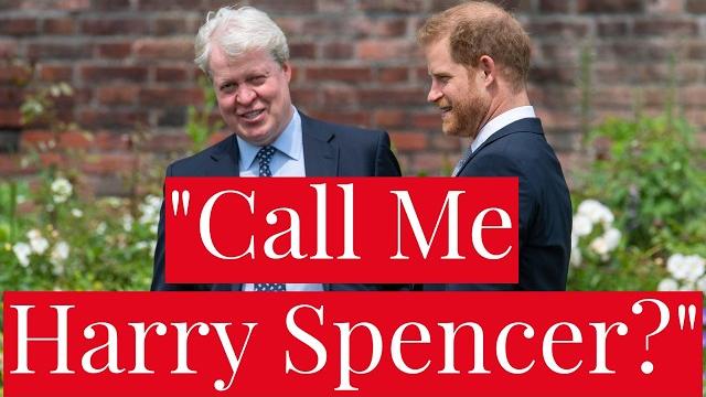 Harry spencer? prince harry's bizarre interest in adopting princess diana's surname, earl spencer Harry spencer? prince harry's bizarre interest in adopting princess diana's surname, earl spencer