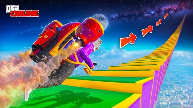 Смогут ли читерские тачки забраться до края карты в космос по лестнице? эксперименты гта 5? Смогут ли читерские тачки забраться до края карты в космос по лестнице? эксперименты гта 5?