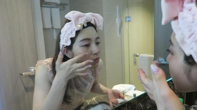 Evening routine (without makeup) - ai uehara Evening routine (without makeup) - ai uehara