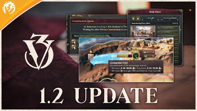 Victoria 3 | 1.2 update Victoria 3 | 1.2 update