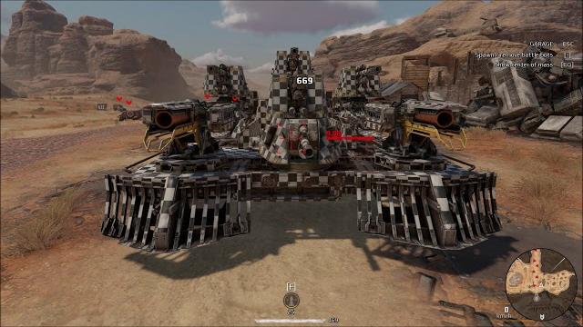 Crossout game: harpy and icebox tow Crossout game: harpy and icebox tow