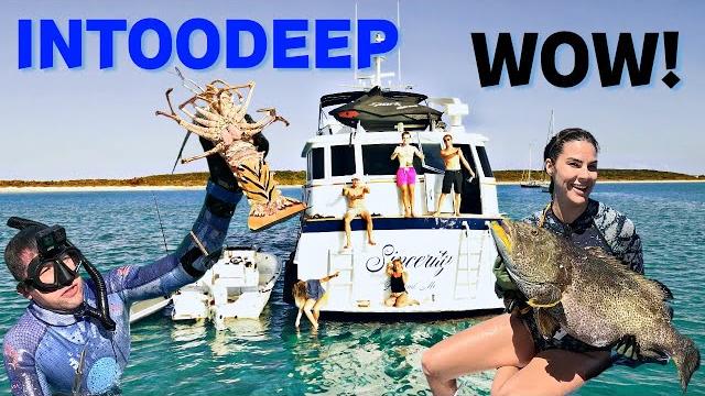 Intoodeep cave diving, spearfishing, catch'n cook and sharks! Intoodeep cave diving, spearfishing, catch'n cook and sharks!