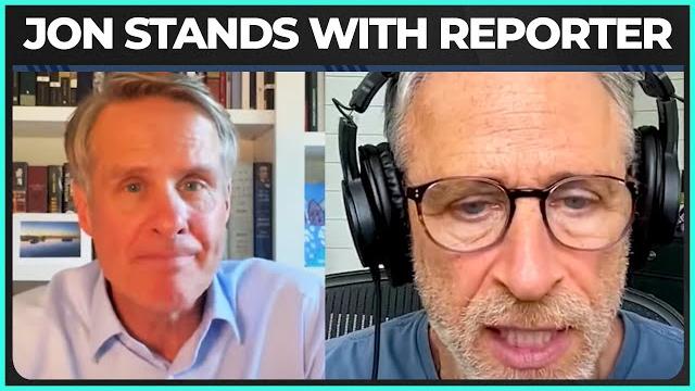 Jon stewart slams abc news for firing reporter Jon stewart slams abc news for firing reporter