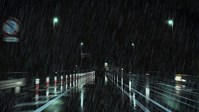 ️highway driving in the rain sound of rain and windshield wiper ️highway driving in the rain sound of rain and windshield wiper