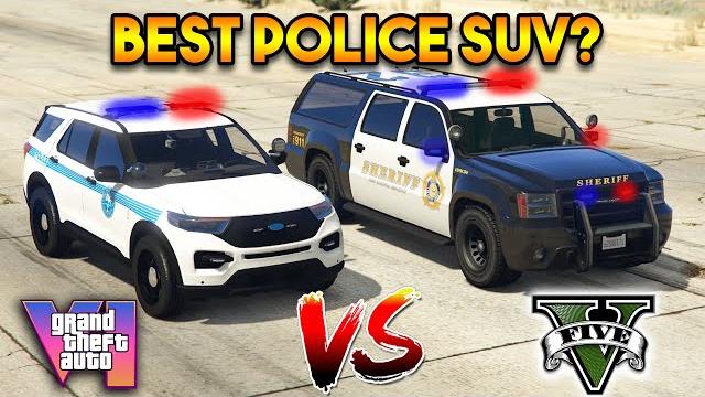 Gta 5 vs gta 6 (which is best police suv?) Gta 5 vs gta 6 (which is best police suv?)