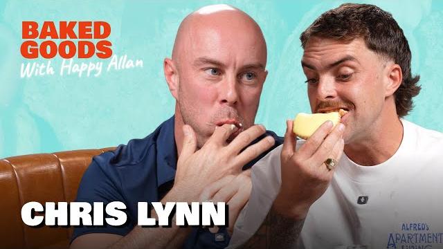 Chris lynn: baked goods with happy allan Chris lynn: baked goods with happy allan