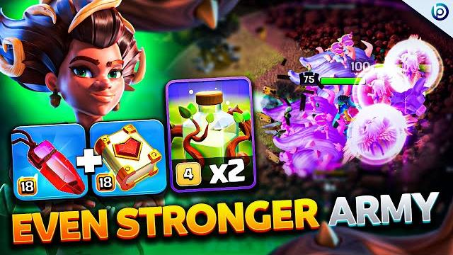The ultimate root rider army – 2 overgrowth & heal tome op! | th17 strategies clash of clans The ultimate root rider army – 2 overgrowth & heal tome op! | th17 strategies clash of clans