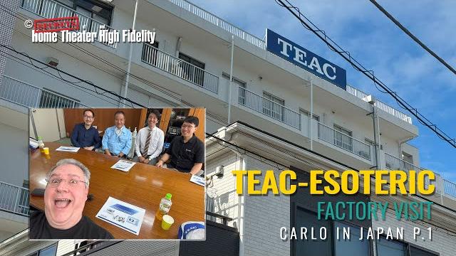 Teac factory visit 2024 - carlo in japan part 1 Teac factory visit 2024 - carlo in japan part 1