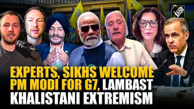 North american sikhs and experts welcome pm modi to canada for g7, denounce khalistani extremism North american sikhs and experts welcome pm modi to canada for g7, denounce khalistani extremism