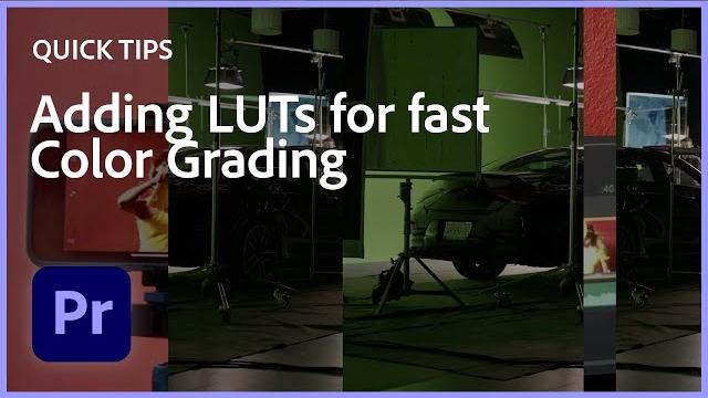 Quick tips for premiere pro - quick color grading with luts - mango street | tutorial | adobe video Quick tips for premiere pro - quick color grading with luts - mango street | tutorial | adobe video