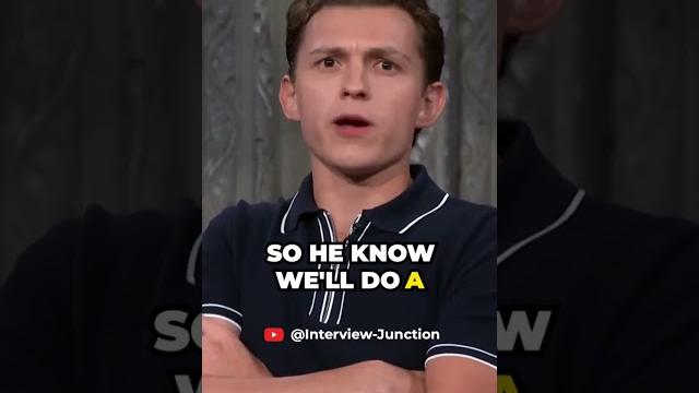 Tom holland's intense competition with jake gyllenhaal Tom holland's intense competition with jake gyllenhaal