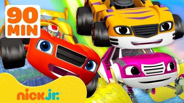 Вспыш и чудо-машинки | 90 минут гонок и миссий вспыша! с рыком и ваттсом | nick jr. cyrillic Вспыш и чудо-машинки | 90 минут гонок и миссий вспыша! с рыком и ваттсом | nick jr. cyrillic