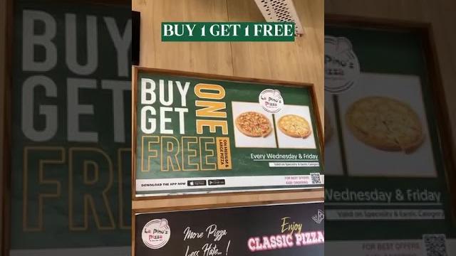 Buy 1 get 1 free on la pino'z pizza | bogo deals Buy 1 get 1 free on la pino'z pizza | bogo deals