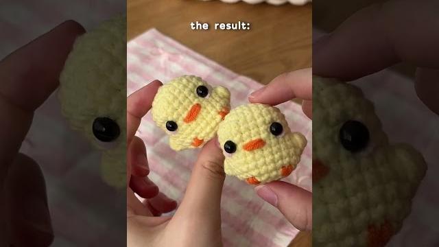 The yarn vs the result The yarn vs the result