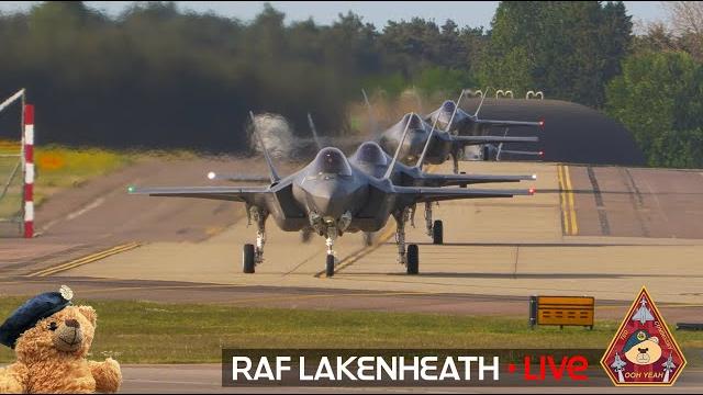 Live us air force fighter town f-15 & f-35 action • 48th fighter wing raf lakenheath 28.05.25 Live us air force fighter town f-15 & f-35 action • 48th fighter wing raf lakenheath 28.05.25