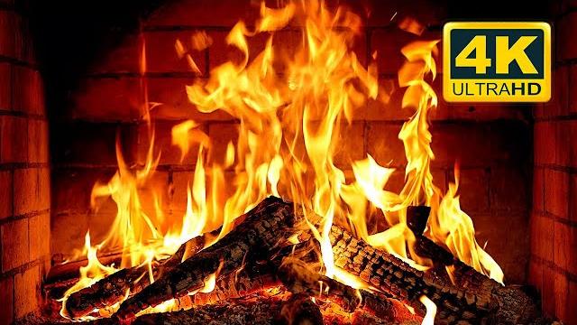 Cozy fireplace 4k (12 hours). fireplace with crackling fire sounds. crackling fireplace 4k Cozy fireplace 4k (12 hours). fireplace with crackling fire sounds. crackling fireplace 4k