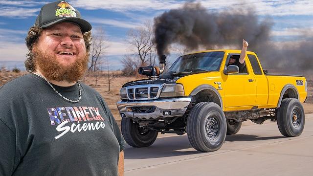 I put twin turbos on cummins ford ranger I put twin turbos on cummins ford ranger