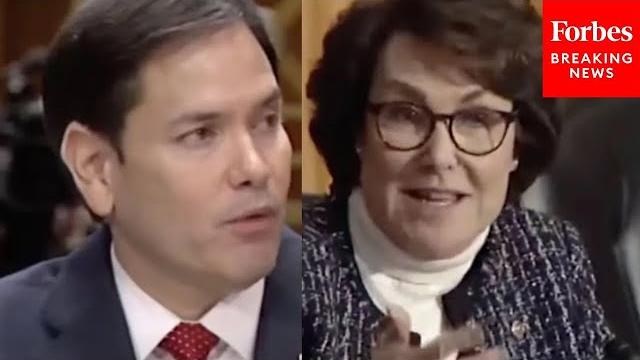 'secretary rubio, i’m going to embrace my jewish mother instincts for a moment...': jacky rosen 'secretary rubio, i’m going to embrace my jewish mother instincts for a moment...': jacky rosen