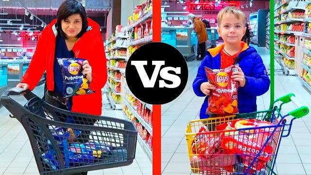 Фёдор vs мама. красные vs синие покупки. фёдор м. Фёдор vs мама. красные vs синие покупки. фёдор м.