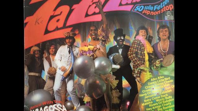 Dance with the saragossa band. za za zabadak – 50 tolle fetzer-pop non stop. ariola 1981 Dance with the saragossa band. za za zabadak – 50 tolle fetzer-pop non stop. ariola 1981